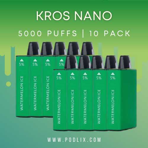 Kros Disposable Vapes: Flavor-Packed Adventures with Podlix